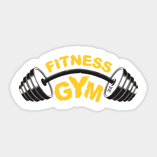 fitness gym Sticker